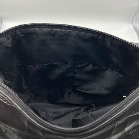 Luca Ferri Black Snake Print Shoulderbag - Picture 8 of 13